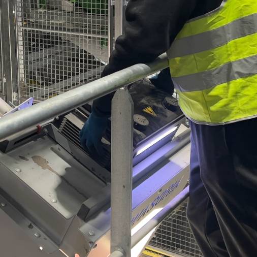 Photographie de l'installation et maintenance de la Wasoria Box